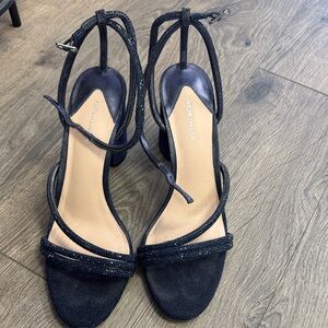 ANTONIO MELANI Navy Strappy Heels